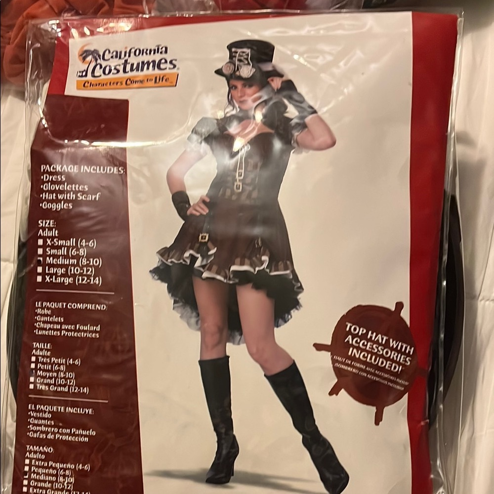 California Costumes Halloween Attire Brown and Black